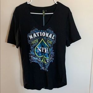 NFR vneck shirt
